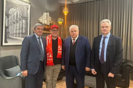 Казбек Тайсаев провел встречу с Луисом Карлосом Престесом младшим