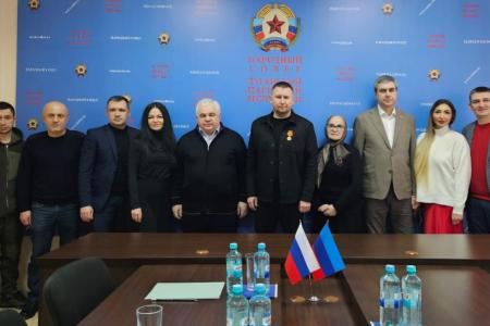 Делегация КПРФ во главе с К.К. Тайсаевым и А.А. Ющенко завершила работу на Донбассе