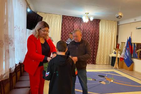 Запорожская область. Коммунисты организовали праздник для детей в мелитопольском приюте