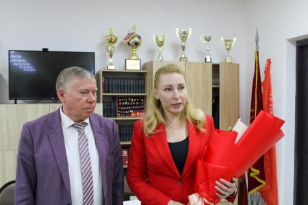 М.В. Дробот приняла участие в работе в 68-ой отчетно-выборной Конференция Удмуртского республиканского отделения КПРФ