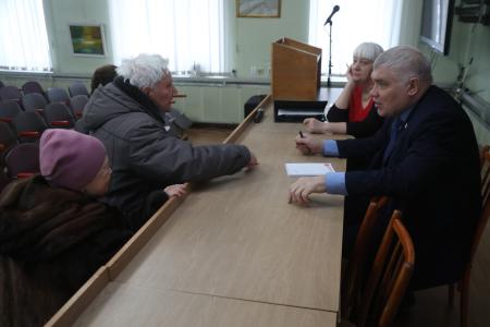 Омская область. Депутат Госдумы Андрей Алехин отчитался о своей работе перед избирателями