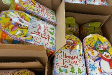 Новогодние подарки в ЛНР от КПРФ Ставрополья