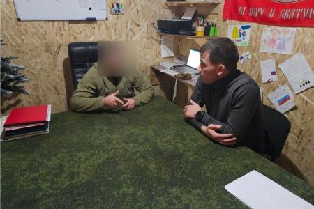 Херсонская область. Лидер местных коммунистов Рамиль Замалетдинов совершил поездку на линию боевого соприкосновения и встретился с бойцами СВО