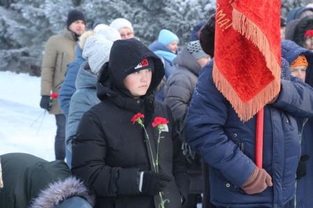 Омск. Андрей Алехин принял участие в мемориальной акции