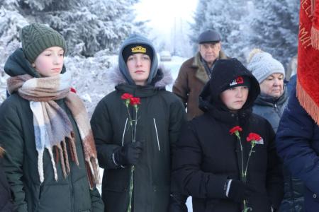 Омск. Андрей Алехин принял участие в мемориальной акции