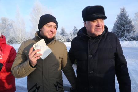 Омск. Андрей Алехин принял участие в мемориальной акции