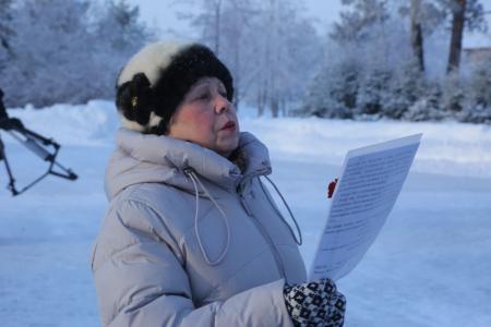 Омск. Андрей Алехин принял участие в мемориальной акции