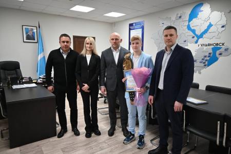 Ульяновская область. Комсомолка Дарья Дюдюкина из города Инзы стала одной из самых результативных спортсменок России