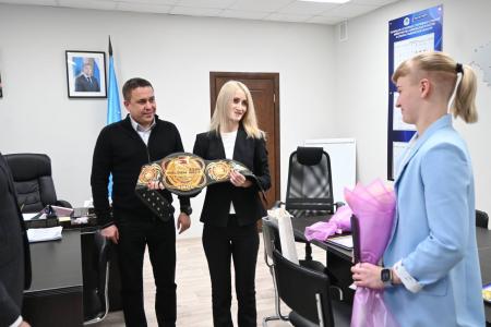 Ульяновская область. Комсомолка Дарья Дюдюкина из города Инзы стала одной из самых результативных спортсменок России