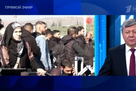 Дмитрий Новиков на Первом канале оценил обстановку в Сирии, допустил удары по «центрам принятия решений» на Украине и выступил за профилактику военной угрозы