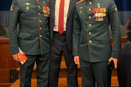 В Государственном Кремлёвском дворце прошел праздничный концерт «Здравствуй, страна героев!»