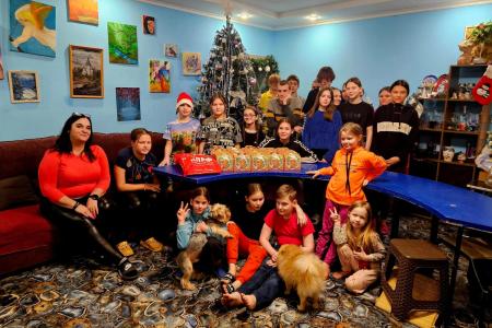 Воронеж. Коммунисты поздравили многодетные семьи с Новым годом при поддержке депутата Госдумы Сергея Гаврилова