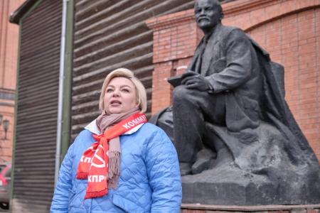 Митинг памяти В.И. Ленина в Красноярске