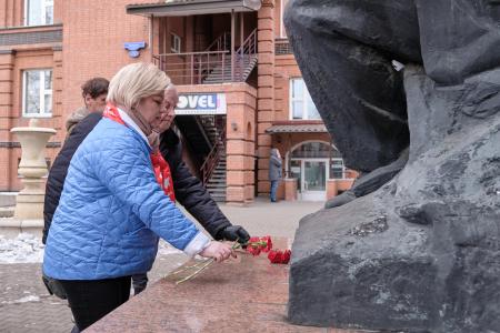 Митинг памяти В.И. Ленина в Красноярске