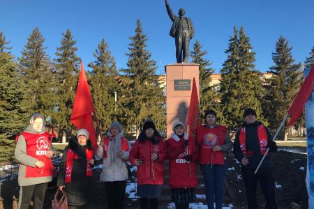 Тамбовская область. В День памяти В.И. Ленина