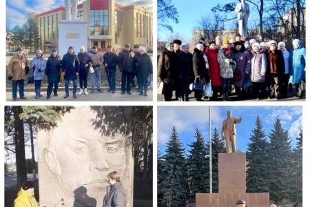 День памяти В.И. Ленина прошел в Тульской области