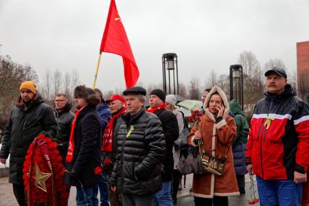 Санкт-Петербург. Мероприятия коммунистов в День ленинградской победы