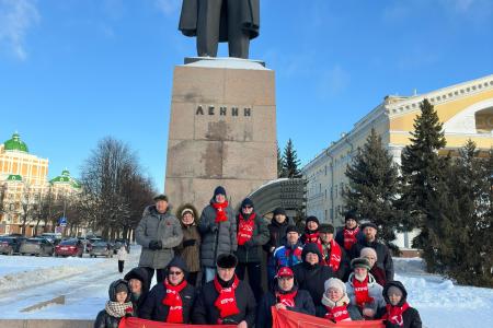 Коммунисты Республики Марий Эл почтили память В.И. Ленина