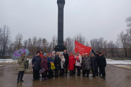 Санкт-Петербург. Мероприятия коммунистов в День ленинградской победы