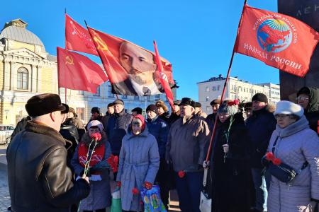 Тамбовская область. В День памяти В.И. Ленина