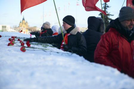 В Нижнем Новгороде состоялось мероприятие, посвященное дню памяти Владимира Ильича Ленина