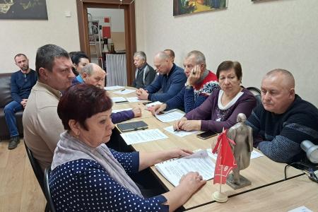 Состоялось плановое заседание Тамбовского бюро обкома КПРФ