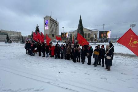 Ставропольский край. Ленин великий нам путь озарил!