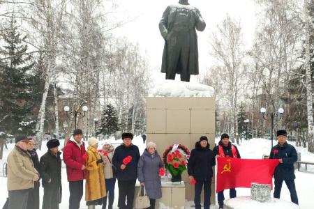 Акции в память о В.И. Ленине прошли в Алтайском крае