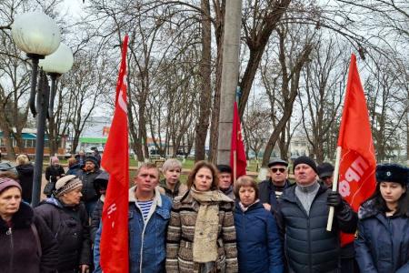 Коммунисты отметили День освобождения  Кировского района Ставрополья от немецко-фашистских захватчиков.
