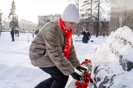 Память В.И. Ленина почтили в Пермском крае