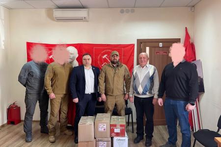 Крымские коммунисты продолжают оказывать помощь фронту
