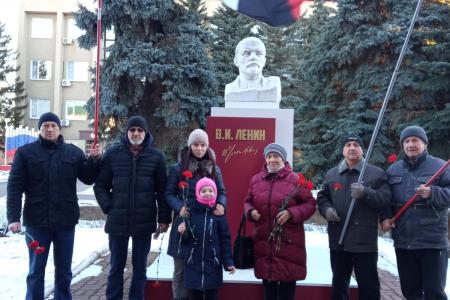 Тамбовская область. В День памяти В.И. Ленина