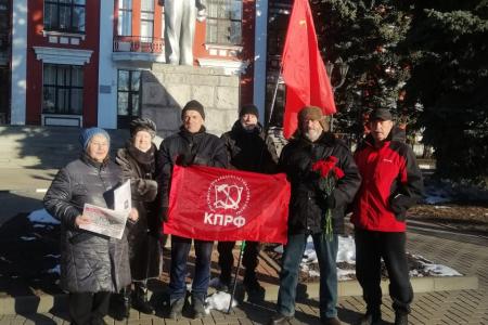 Тамбовская область. В День памяти В.И. Ленина