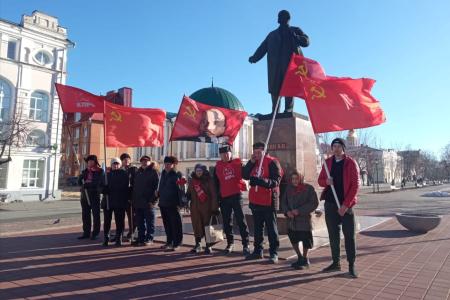 Тамбовская область. В День памяти В.И. Ленина