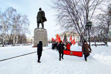 Тюменские коммунисты почтили память В.И. Ленина