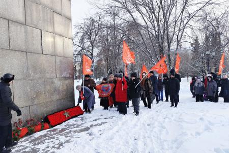 Тюменские коммунисты почтили память В.И. Ленина