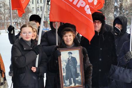 Тюменские коммунисты почтили память В.И. Ленина
