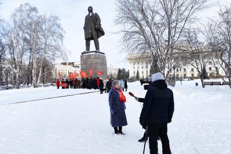Тюменские коммунисты почтили память В.И. Ленина