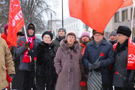 День памяти Ленина в Ижевске