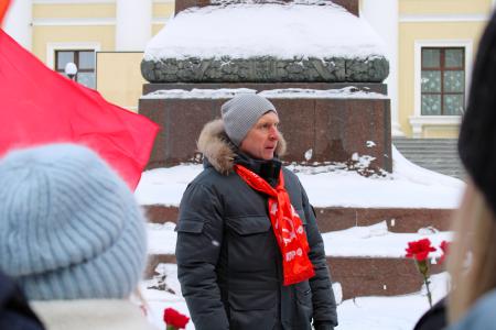 День памяти Ленина в Ижевске