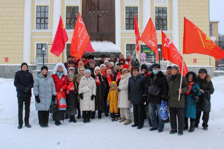 День памяти Ленина в Ижевске