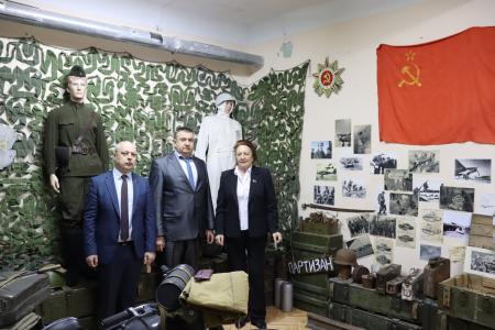 Депутаты фракции КПРФ Волгоградской областной думы посетили «Бункер Сталинград»