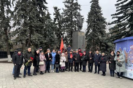 101-ая годовщина памяти Владимира Ильича Ленина в Ростовской области