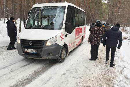 Коммунисты Тюмени приняли участие в  марш-броске, который был посвящен окончанию контрнаступления советских войск под Москвой