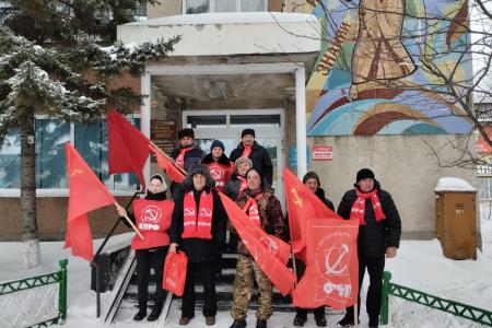 Акции в память о В.И. Ленине прошли в Алтайском крае