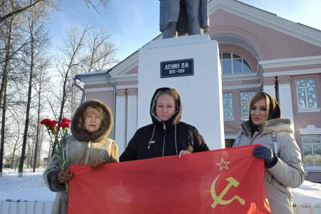 Коммунисты Еврейской автономной области провели День памяти Владимира Ильича Ленина