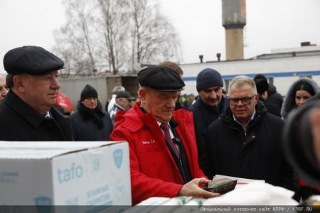 133-й гуманитарный конвой от КПРФ на Донбасс и в Курск в память о Сталинградской битве