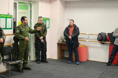 Коммунисты Тюмени приняли участие в  марш-броске, который был посвящен окончанию контрнаступления советских войск под Москвой