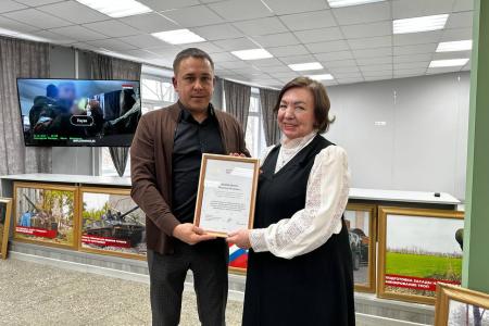 Айрат Гибатдинов провел встречу со студентами Ульяновского электромеханического колледжа