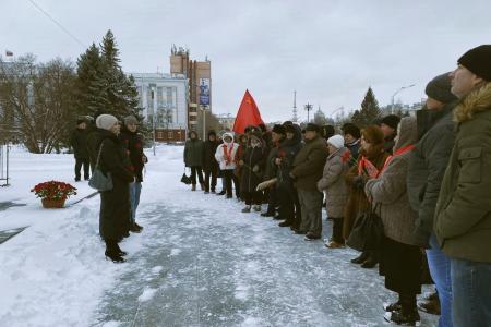 Акции в память о В.И. Ленине прошли в Алтайском крае